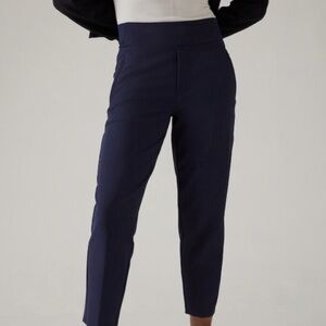 ATHLETA ENDLESS PANT HIGH RISE Navy‎ size 8 New With Tags